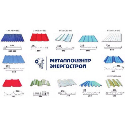Профнастил (профлист) С8 RAL 8016 махаон коричневый